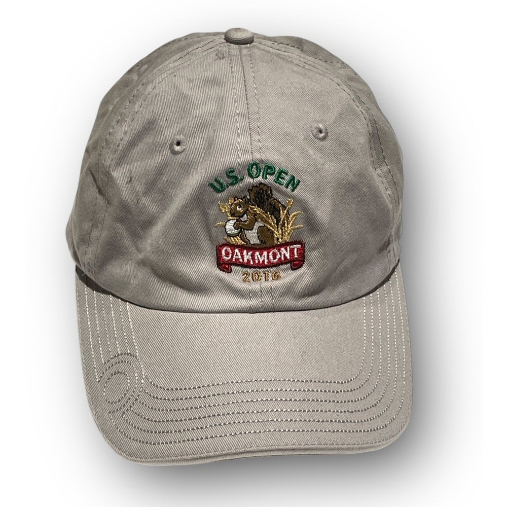 2016 US Open Oakmont Hat Oakmont Gray Adjustable Hat Adult One Size